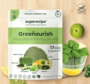 Greenourish Top Pick Gut Health Fruit Blend Drink 15 Sachets Fruity Flavour <b>Sugar</b> Free Plant Based Cholesterol Free Wellness - Product Image 1