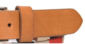 Cinturón de Cuero Genuino de Alta Calidad, Unisex, con Diseño Repujado, Hebilla de Aleación, Correa de Cintura Duradera y Cómoda - Product Image 4