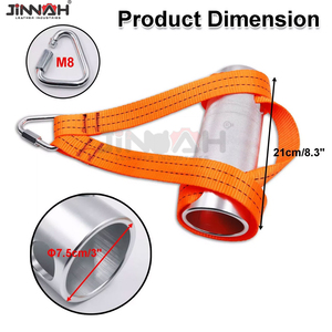 Sangles de musculation antidérapantes de haute qualité pour la musculation et le fitness, personnalisables avec logo OEM et ODM - Product Image 3