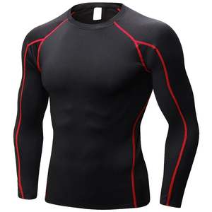Camisetas Deportivas Rash Guard para Hombre, Último Modelo 2026, de Alta Calidad, con Logotipo Personalizado, Impresión Digital, Ligeras, 160g, Poliéster/Nailon - Product Image 1