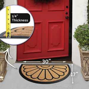 Tapete de Entrada de Yute Trenzado de Alta Durabilidad, Diseñado para Hogares Modernos y Espacios Comerciales, Tapete de Bienvenida de Fibra Natural Sostenible - Product Image 3