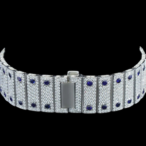 Reloj de Diamantes Moissanite de Alta Calidad al por Mayor, Joyería de Lujo para Hombre y Mujer, Diseño Brillante, Uso Diario, Todas las Funciones - Product Image 5