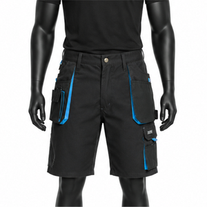 Heavy Duty Multi-Pocket Workwear Shorts <b>Men</b> <b>Cargo</b> Shorts Construction Technician Utility Shorts Custom Logo OEM Wholesale - Product Image 1