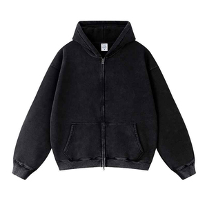 Sweat-shirts pour hommes de qualité supérieure, personnalisables, respirants, entièrement sur mesure, avec fermeture éclair, vente en gros 2026 - Product Image 6