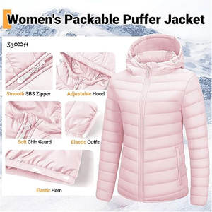 Chaquetas Acolchadas para Mujer con Diseño Personalizado, MOQ Bajo, Chaquetas Acolchadas para Mujer Estilo 2026 - Product Image 5