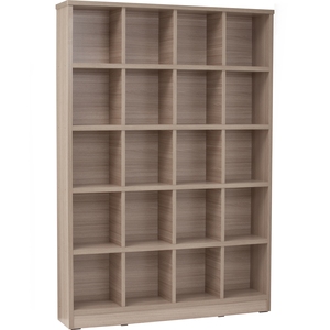 Librero Moderno de 5 Niveles, Estante de Almacenamiento con Acabado de Madera, Organizador Independiente para Dormitorio, Sala de Estar u Oficina en Casa - Product Image 1