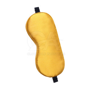 Masque de sommeil en soie biologique ultra-doux, cache-yeux confortable, sangle réglable, occultant, accessoire de voyage, emballage personnalisé, vente en gros - Product Image 2