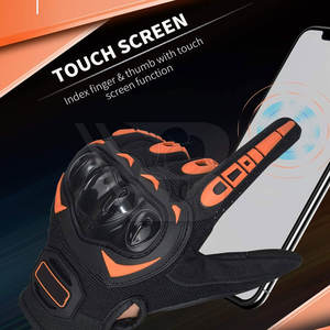 Gants de moto respirants et imperméables, à doigts entiers, prix de gros, fabriqués au Pakistan - Product Image 2