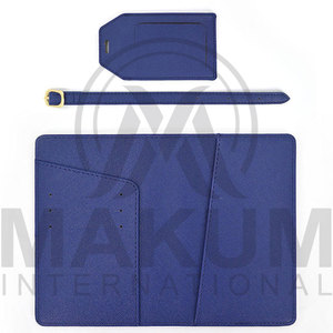 Etiqueta de equipaje de cuero genuino de alta calidad MAKUM INTERNATIONAL con logotipo personalizado para regalo - Product Image 6