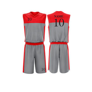 Vêtements de basket-ball respirants et attrayants en polyester 100 %, fabriqués en usine, nouveaux modèles, séchage rapide, en promotion. - Product Image 1