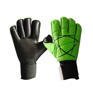 Football Goalkeeper <b>Gloves</b> Wrist Length Full Finger Non-Slip Breathable PU Material Pull-On Closure Unisex Sports <b>Gloves</b> - Product Image 1