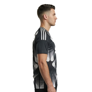 เสื้อฟุตบอลชายคุณภาพสูง OEM เสื้อกีฬาคอวี เสื้อฟุตบอลแขนสั้น เสื้อยืดฟุตบอลชาย - Product Image 4