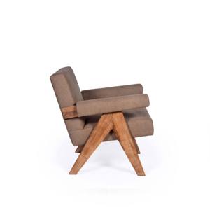 Sillón Tapizado de Diseño de Lujo para Sala de Estar, Hotel, Oficina, Recepción, Salón y Muebles de Dormitorio Contemporáneos - Product Image 4
