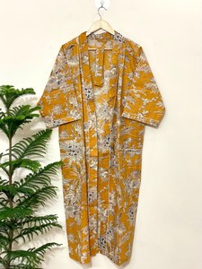 Bata de baño para mujer con estampado de tigre indio, kimono nupcial, regalo para ella - Product Image 3