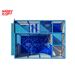 Aménagement de terrain de jeux intérieur moderne HP-AA14 pour centres commerciaux et centres de divertissement familial - Product Image 2