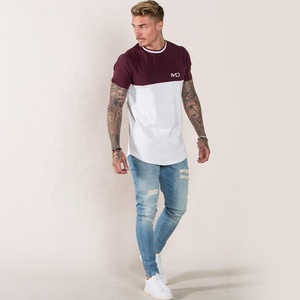 เสื้อยืดคอกลมแขนสั้นทรงโอเวอร์ไซส์ผ้าแคนวาสคอตตอนซักแล้วสำหรับผู้ชาย แห้งเร็ว ระบายอากาศได้ดี ไม่หดตัว แขนกว้างขึ้น - Product Image 2