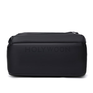Men Premium <b>Leather</b> <b>Backpack</b> Lightweight Zipper Waterproof <b>Large</b> Storage Capacity Strong Stitching Comfortable Carry for Travel - Product Image 5