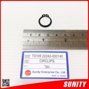 TAIWAN SUNITY Fournisseur de premier plan TS105 22242-00140 CIRCLIPS pour Yanmar TS105 Pièce de moteur agricole - Product Image 3