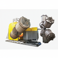 Machine de moulage rotatif bi-axiale à deux bras, qualité durable, capacité LTRD 1000-5000, semi-automatique pour usage industriel – Prête à la vente