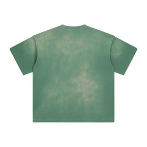 เสื้อยืดเปล่าสไตล์วินเทจแบบขายส่ง เสื้อยืดโอเวอร์ไซส์ลายกราฟิกสำหรับผู้ชาย เสื้อยืดฮิปฮอป ผ้าฝ้าย 100% เนื้อหนา ซักย้อมแบบแอซิดวอช - Product Image 4