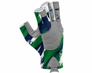Gants de pêche unisexes de haute qualité avec logo personnalisé, anti-UV, en polyester isolé, fermeture à boucle, pour usage extérieur, faible MOQ - Product Image 3