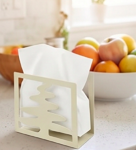 Porta Servilletas de Plástico Moderno con Diseño de Árbol, Estilo Nórdico, de Pie, para Uso en Mesa de Cocina y en el Hogar - Product Image 5