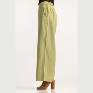 Elegant High Waist Wide Leg Pants Women Soft Draped Loose Fit Trousers Lightweight Breathable Cotton <b>Linen</b> Casual Pants Stylish - Product Image 5