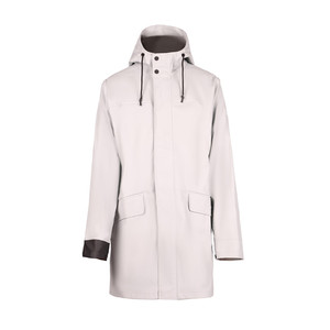 2023 New Raincoat for Men Waterproof Long Horse Riding PU Windproof Rain <b>Jacket</b> for Adult - Product Image 1