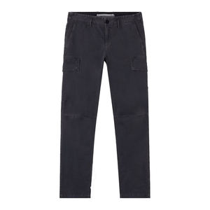 Pantalones Cargo Premium para Hombre, Corte Ajustado, Algodón Orgánico Elástico, Efecto Desgastado, Pantalones Chino Cargo a la Moda, Personalizados OEM - Product Image 1