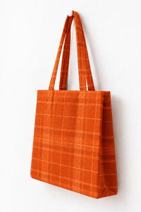 Sac fourre-tout orange, grand sac à bandoulière, sac de shopping décontracté, sac de transport pour les courses quotidiennes et les voyages - Product Image 1