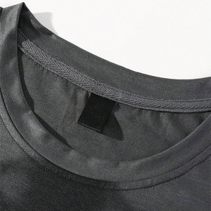 เสื้อยืดคอตตอน 100% ทรงโอเวอร์ไซส์ ล้างสีแบบแอซิดวอช สำหรับผู้ชายและผู้หญิง ขายส่ง ปรับแต่งได้ เนื้อผ้าหนา เหมาะสำหรับงานพิมพ์ลาย สไตล์สตรีท - Product Image 3