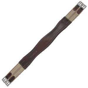 Sangle de cheval anglaise en cuir à double boucle réglable, garniture marron cousue, avec service OEM ODM, meilleure qualité, dernier design - Product Image 2