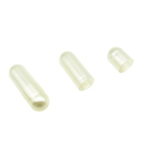 Capsules de gélatine vides d'usine, coques dures creuses, multi-tailles, pour extraits végétaux, HPMC, végétales, Halal, sans TiO, en stock