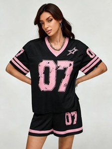 Fabricante de Conjuntos Deportivos de Malla de Poliéster Estampados al por Mayor - Product Image 4
