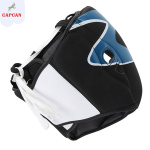 Protector de Cabeza de Boxeo Resistente a Impactos, Transpirable y Seguro, con Material de Cuero y Cierre Ajustable de Gancho y Bucle para Prácticas de Alto Impacto - Product Image 2