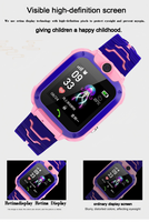 Reloj Inteligente para Niños con Tarjeta SIM SOS 4G 1GB, Rastreo LBS, Foto, Resistente al Agua IP67, Pantalla TFT, Dirección Qibla, Sistema Operativo Tizen