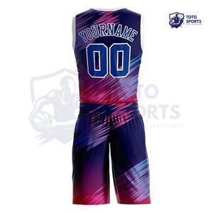 ดีไซน์ใหม่มาแรงสุดฮิต บริการดี ราคาสมเหตุสมผล ชุดกีฬาบาสเก็ตบอลผ้าโพลีเอสเตอร์ น้ำหนักเบา สวมใส่สบาย - Product Image 2