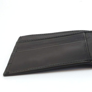 Portefeuille en cuir de vachette haut de gamme pour homme, portefeuille fin à rabat en cuir à poils, portefeuille artisanal en cuir naturel de qualité supérieure - Product Image 3