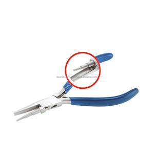 Pince à boucler en acier inoxydable et acier inoxydable robuste de 160mm moule d'équipement d'outils de bijoux pour l'application de bijoux - Product Image 4