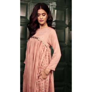 Vestido plisado Stardust Mocha - Talla XS - Product Image 2