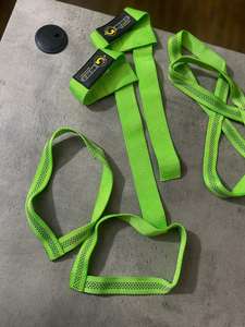 Ensemble Combo de Bandes de Poignet en Néoprène et Élastiques en Forme de 8 et Sangles de Musculation à Haute Extensibilité pour l'Entraînement - Product Image 4