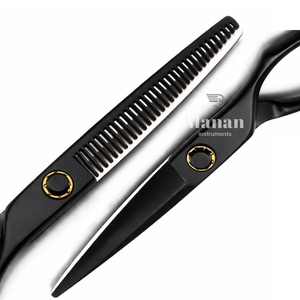 <b>Barber</b> Thinning <b>Set</b> Stainless Steel Sharp Blade Right-Handed Hair Cutting Scissors - Product Image 2
