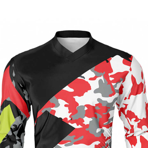 Maillot de motocross professionnel en sublimation, design personnalisé, vêtements de course MX, tissu à séchage rapide, OEM ODM - Product Image 3