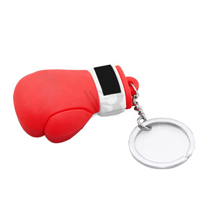 Llavero de Guantes de Boxeo de Cuero PU Mini de Alta Calidad con Logotipo Personalizado al por Mayor, Color Personalizado, para Deportes y Entretenimiento en el Hogar - Product Image 3