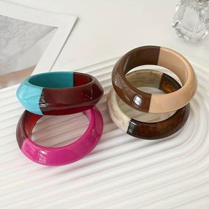 Statement Bangles Daily Wear Bangles Party Wear Bangles Wedding Bangles Bridal <b>Resin</b> Bangles <b>Resin</b> Wrist Jewelry Decorative - Product Image 3