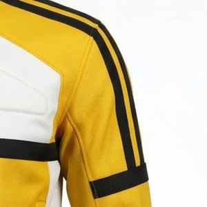 Men's Real Leather Motorcycle <b>Racing</b> <b>Jacket</b> with Armor Protection Windproof Custom Made Sportswear Motorbike <b>Jackets</b> - Product Image 5