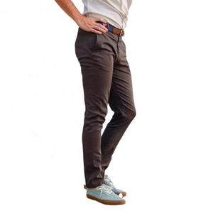 Pantalones Deportivos Casuales para Hombre, Primavera-Otoño, Color Sólido, Holgados, Elásticos, Rectos, de Lona, Personalizables, Transpirables, con Cierre de Cremallera - Product Image 5