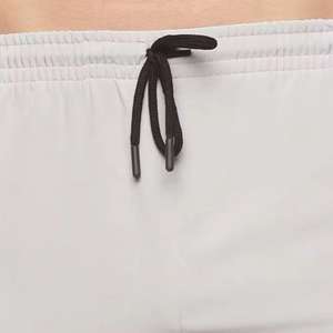Pantalones Cortos de Algodón para Hombre, Diseño Sólido Personalizado, Largo hasta la Rodilla, Casuales, con Logotipo Frontal y Cordón Ajustable, en Oferta - Product Image 4