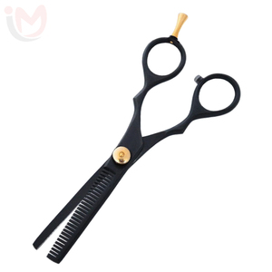 Ciseaux à effiler les cheveux en acier inoxydable, pour droitiers, légers, outil professionnel pour barbier et salon - Product Image 4