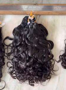 Vente en gros Extension de cheveux bouclés naturels 100% cuticules brutes alignées sans enchevêtrement extensions de cheveux non traités perruques pour les femmes noires - Product Image 5